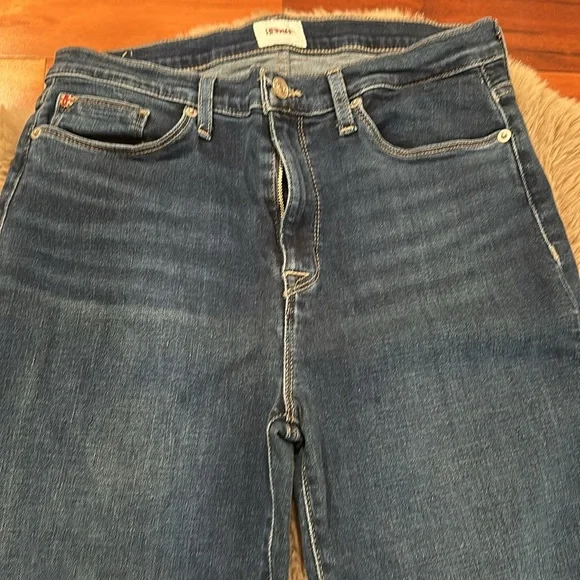 5/$25!! Hudson Jeans Blair High Rise Waist Straight Crop - Womens - Picture 6 of 8